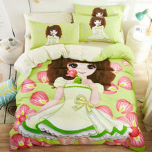 Load image into Gallery viewer, 100% Cotton Kid Bedding Duvet Cover Set