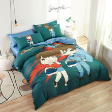 Load image into Gallery viewer, 100% Cotton Kid Bedding Duvet Cover Set