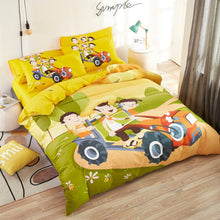 Load image into Gallery viewer, 100% Cotton Kid Bedding Duvet Cover Set