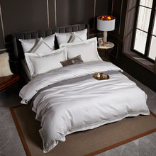 Load image into Gallery viewer, Three Lines Egyptian Cotton Bedding Duvet Cover Set