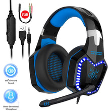 Load image into Gallery viewer, Headset Gamers | LED Light Noise Cancelling