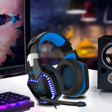 Load image into Gallery viewer, Headset Gamers | LED Light Noise Cancelling