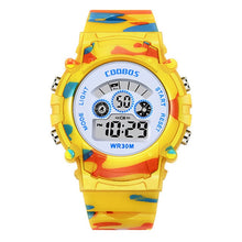 Load image into Gallery viewer, Waterproof Alarm LED Digital Watch For Boys and Girls