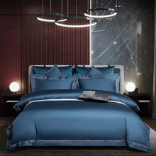 Load image into Gallery viewer, Three Lines Egyptian Cotton Bedding Duvet Cover Set