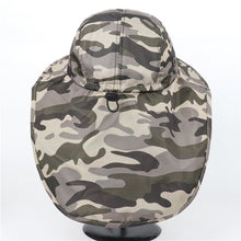 Load image into Gallery viewer, UV Protection Bucket Hat with Neck Flap