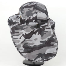 Load image into Gallery viewer, UV Protection Bucket Hat with Neck Flap