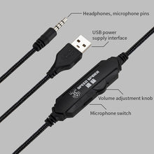 Load image into Gallery viewer, Headset Gamers | LED Light Noise Cancelling