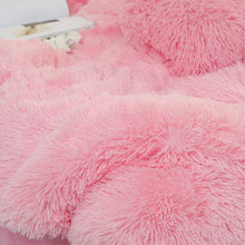 Load image into Gallery viewer, Luxury Plush Shaggy Warm Fleece Bedding Set