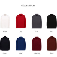 Load image into Gallery viewer, Turtleneck Thick Warm Slim Fit Knitted Winter Jumper