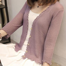 Load image into Gallery viewer, Thin Short Faux Silk Jacket For Women