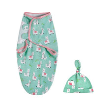 Load image into Gallery viewer, Sleeping Swaddle Wrap Bag With Cap for Baby