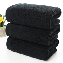 Load image into Gallery viewer, Black Bath Towel