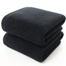 Load image into Gallery viewer, Black Bath Towel