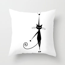 Load image into Gallery viewer, Cute Black Cat Pillows