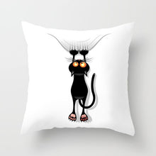 Load image into Gallery viewer, Cute Black Cat Pillows