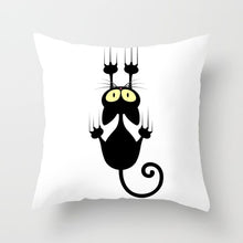 Load image into Gallery viewer, Cute Black Cat Pillows