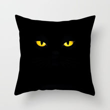 Load image into Gallery viewer, Cute Black Cat Pillows