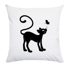 Load image into Gallery viewer, Cute Black Cat Pillows