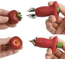 Load image into Gallery viewer, Strawberry Slicer +Stem Remover Kitchen Tools | 2 Pieces Set