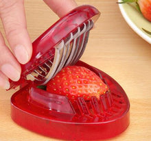 Load image into Gallery viewer, Strawberry Slicer +Stem Remover Kitchen Tools | 2 Pieces Set