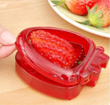 Load image into Gallery viewer, Strawberry Slicer +Stem Remover Kitchen Tools | 2 Pieces Set