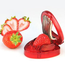 Load image into Gallery viewer, Strawberry Slicer +Stem Remover Kitchen Tools | 2 Pieces Set