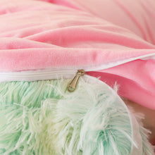Load image into Gallery viewer, Super Shaggy Coral Fleece Warm Cozy Bedding Set
