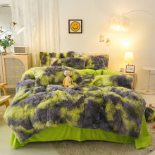 Load image into Gallery viewer, Super Shaggy Coral Fleece Warm Cozy Bedding Set