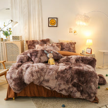Load image into Gallery viewer, Super Shaggy Coral Fleece Warm Cozy Bedding Set