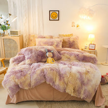 Load image into Gallery viewer, Super Shaggy Coral Fleece Warm Cozy Bedding Set