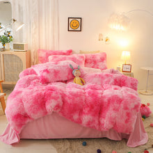 Load image into Gallery viewer, Super Shaggy Coral Fleece Warm Cozy Bedding Set