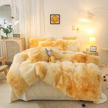Load image into Gallery viewer, Super Shaggy Coral Fleece Warm Cozy Bedding Set