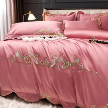 Load image into Gallery viewer, Cotton Luxury Embroidery Bedding Set