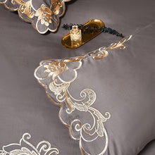 Load image into Gallery viewer, Cotton Luxury Embroidery Bedding Set