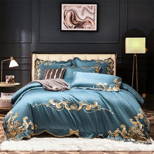Load image into Gallery viewer, Cotton Luxury Embroidery Bedding Set