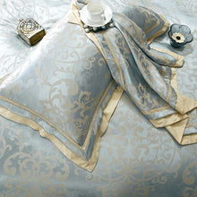 Load image into Gallery viewer, Jacquard Cotton Satin Bedding Set | 4pcs