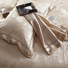 Load image into Gallery viewer, Jacquard Cotton Satin Bedding Set | 4pcs