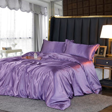 Load image into Gallery viewer, Mulberry Silk Bedding Quilt Cover Set