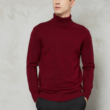 Load image into Gallery viewer, Turtleneck Thick Warm Slim Fit Knitted Winter Jumper