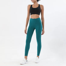 Load image into Gallery viewer, 2 Pieces Women Yoga Set - Quick-Dry Breathable Bra &amp; Leggings with Pocket
