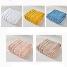 Load image into Gallery viewer, 3 Pieces 100% Egyptian Cotton Towel Set | 1Pc Bath Towel+2Pcs Face Towel