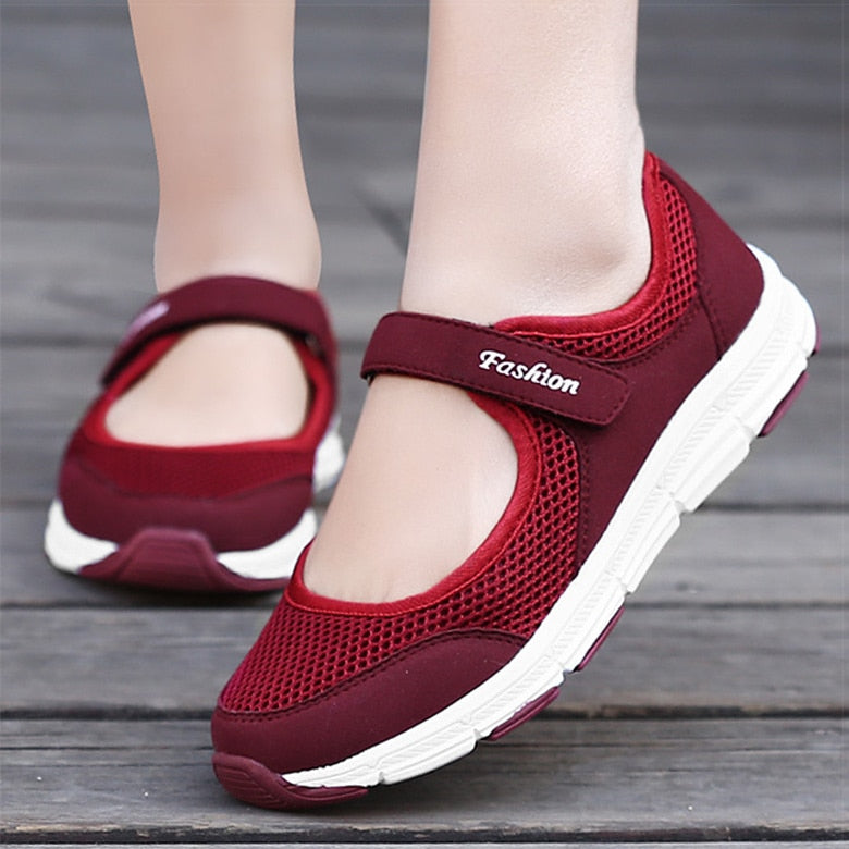 Breathable Vulcanized Super Light Sneakers | Sport Shoes For Women