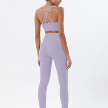 Load image into Gallery viewer, 2 Pieces Women Yoga Set - Quick-Dry Breathable Bra &amp; Leggings with Pocket
