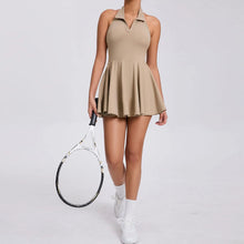 Load image into Gallery viewer, One Piece Quick Dry Tennis Skirt with Hidden Shorts &amp; Pocket
