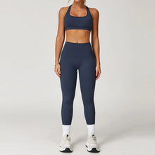 Load image into Gallery viewer, 2-Piece Women Yoga Sports Set | Quick Drying Activewear | Breathable Workout Outfit for Fitness &amp; Training
