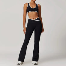 Load image into Gallery viewer, Premium 2 Pieces Yoga Outfit Set  - High Waist Leggings &amp; Sports Bra
