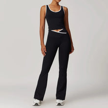 Load image into Gallery viewer, Premium 2 Pieces Yoga Outfit Set  - High Waist Leggings &amp; Sports Bra
