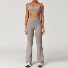 Load image into Gallery viewer, 2-Piece Women Yoga Sports Set | Quick Drying Activewear | Breathable Workout Outfit for Fitness &amp; Training
