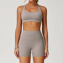 Load image into Gallery viewer, 2-Piece Women Yoga Sports Set | Quick Drying Activewear | Breathable Workout Outfit for Fitness &amp; Training
