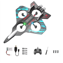 Load image into Gallery viewer, 2.4G Remote Control RC Airplane Toy - Tumbling Stunt Plane - Blue
